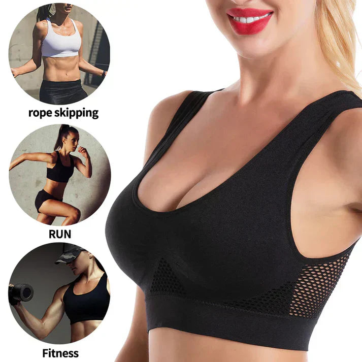Pack of 3 Breathable Cool Lift-Up Air Bra