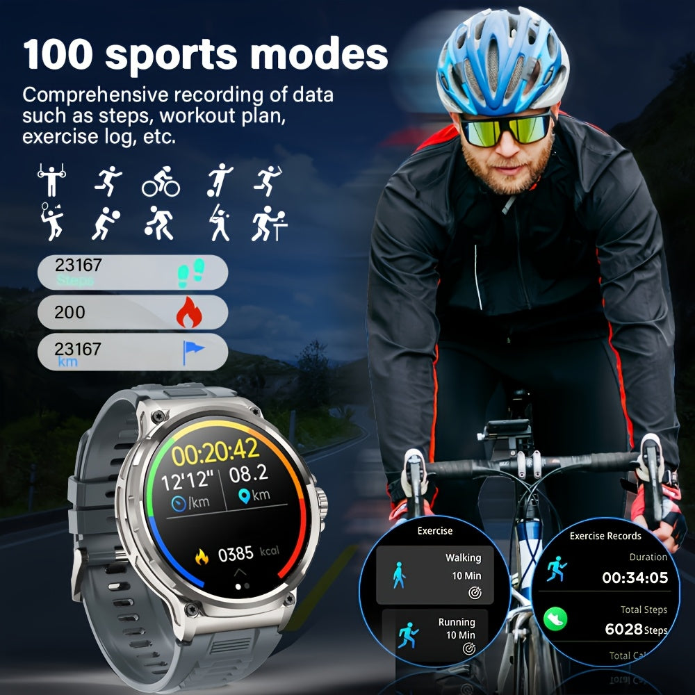 Outdoor Sports Smart Watch with 4.7cm HD Display